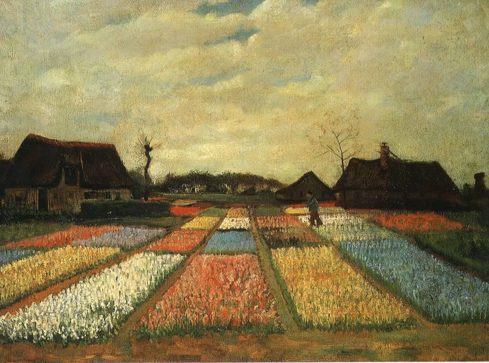 Vincent van Gogh Flower Beds in Holland